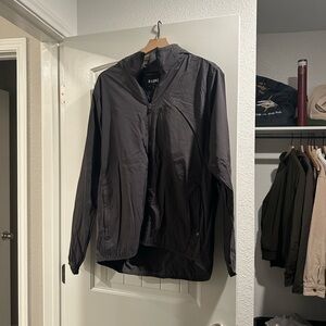 Rhone Charcoal Zip-Up Jacket
